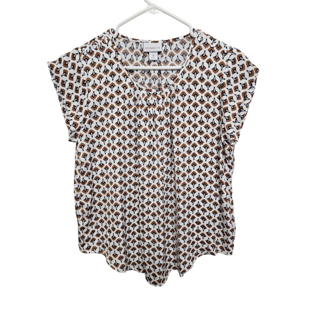 Liz Claiborne Women's Floral Blouse